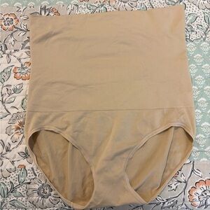Maidenform High-Waist Shapewear in Beige